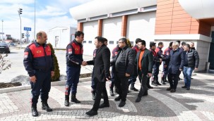 Kayseri OSB Yönetimi, Kayseri OSB İtfaiyesi deprem kahramanlarına teşekkür etti