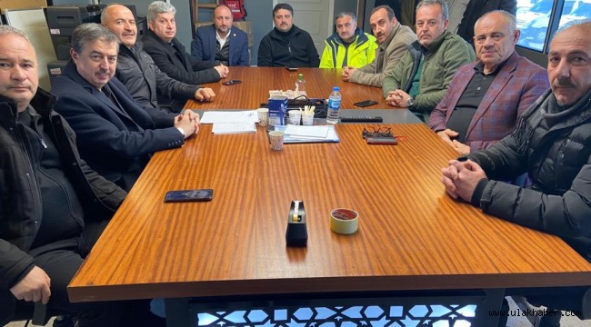Kayserili ilçe belediye başkanları afet bölgesinde