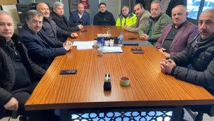 Kayserili ilçe belediye başkanları afet bölgesinde