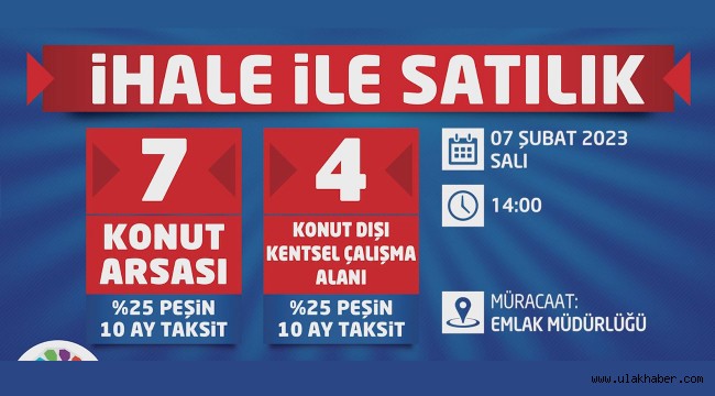 Kocasinan'dan yüzde 25 peşin, 10 ay taksitli yılın ilk büyük fırsatı