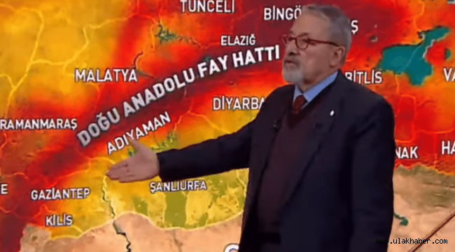 Prof. Dr. Naci Görür'den Elazığ depremi hakkında açıklama