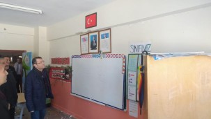 Sarız'da hasar gören yapılar incelendi