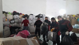 Talas Belediyesi, deprem bölgesinde çok yönlü çalışıyor