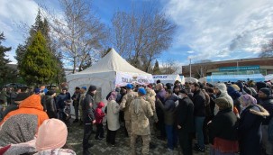 Talas, deprem bölgesinde yara sarıyor