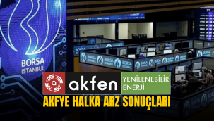 Akfen Yenilenebilir Enerji (AKFYE) halka arz sonuçları kaç lot verdi, ne zaman işlem görecek?