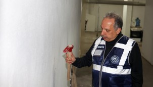 Başkan Yalçın, hasar tespit çalışmalarına katıldı