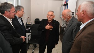 Büyükkılıç'tan İncesu ve Hacılar'a 'geçmiş olsun' ziyareti