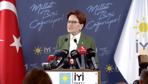 İYİ Parti Genel Başkanı Meral Akşener: İYİ Parti kıskaca alınmıştır, buna boyun eğmeyiz