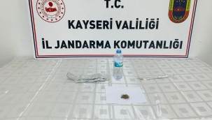 Kayseri'deki uyuşturucu operasyonunda 1 kişi yakalandı
