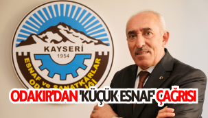 KESOB Başkanı Odakır'dan 'küçük esnaf' çağrısı!