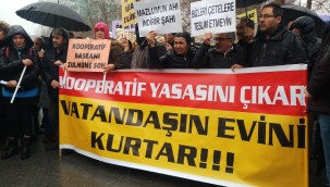 Kooperatif mağdurları, kooperatif alacaklarını düzenleyen kanunu geri istiyor