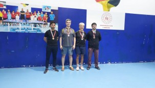 Masa Tenisi Çanakkale Şehitleri ve İstiklal Marşı Kabulü il birinciliği yapıldı