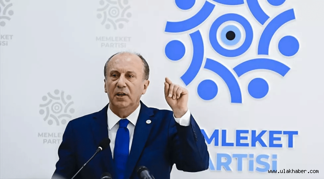 Muharrem İnce'den tüm Cumhurbaşkanı adaylarına mesaj!