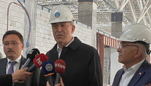 Bakan Akar, yeni terminal binası inşaatının Haziran'a bitirilmesi talimatını verdi