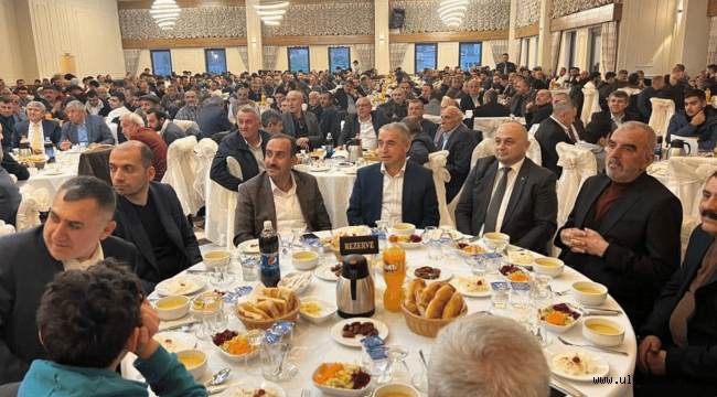 Başkan İlmek İstanbul'da iftar yemeğine katıldı!