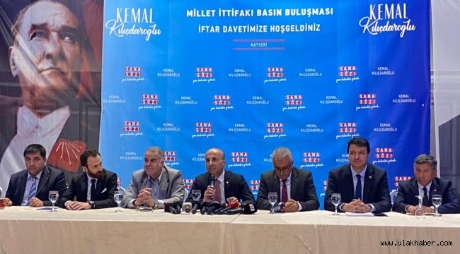 CHP, Kayseri'de milletvekili adaylarını tanıttı 