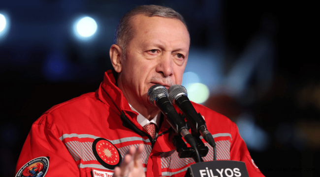 Cumhurbaşkanı Erdoğan'dan Karadeniz gazı müjdesi