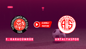 Fatih Karagümrük - Antalyaspor canlı maç yayını bilgileri