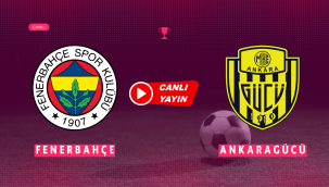 Fenerbahçe Ankaragücü canli yayin verileri!