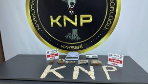 Kayseri'de uyuşturucu madde operasyonu: 2 gözaltı 