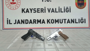 Kayseri'de uyuşturucu ve silah ticareti operasyonu