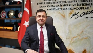 Kayseri OSB Başkanı Yalçın'dan 23 Nisan Ulusal Egemenlik ve Çocuk Bayramı mesajı