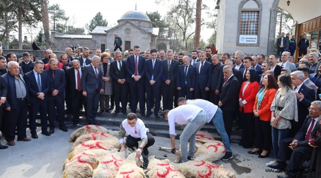 MHP'de 10 aday için kurban kesildi