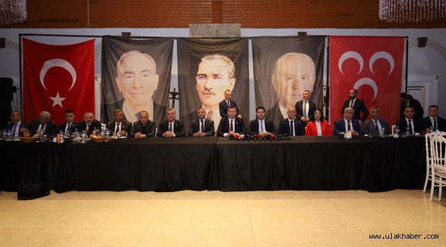 MHP, Kayseri Milletvekili adayları tanıtıldı 
