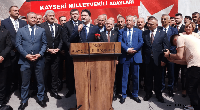 MHP'li İsmail Özdemir: Milliyetçi Hareket Partisi Kayseri'de birinci olacak