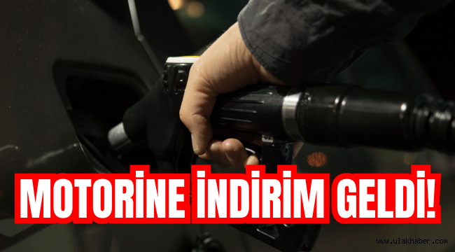 Motorine beklenen indirim kesinleşti