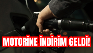 Motorine beklenen indirim kesinleşti