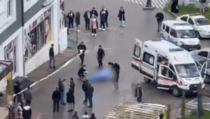 Talas'ta yüksekten düşen kişi hayatını kaybetti