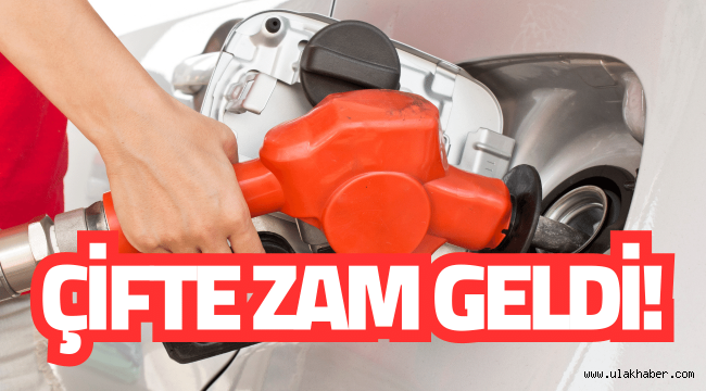 Benzine ve motorine zam geldi! 