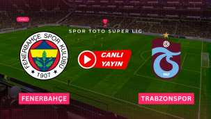 Fenerbahçe Trabzonspor maçı canlı yayın bilgileri