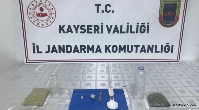 Kayseri jandarmasından uyuşturucu operasyonu!