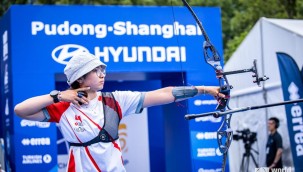 Milli okçu Fatma Maraşlı İstanbul'da yapılan Fetih Kupası'nda finale yükseldi