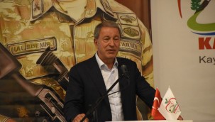 MSB Bakanı Akar: Güçlü ve büyük Türkiye için çalışacağız