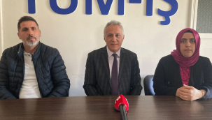 TÜM-İŞ Genel Başkanı Şahin: İşçiler, müteahhit ve kuyumculardan daha fazla vergi ödüyor