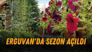 Kayseri Büyükşehir Belediyesi, Erguvan'da bahçe sezonunu açtı
