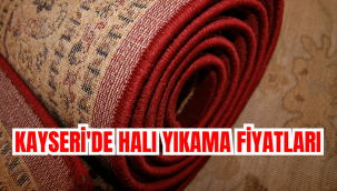 Kayseri'de halı yıkama fiyatları kaç lira metrekaresi ne kadar? 