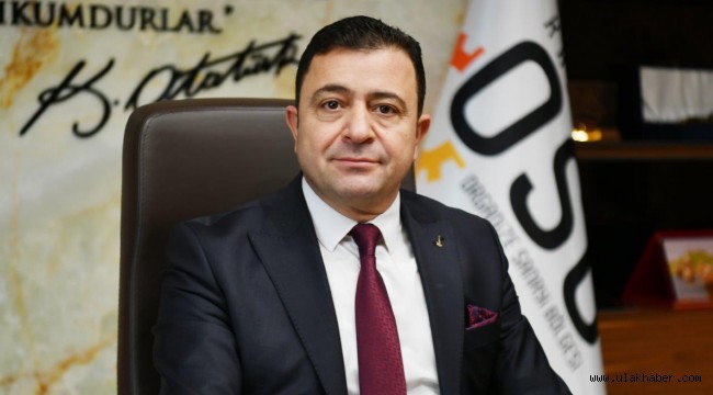 Kayseri OSB Başkanı Mehmet Yalçın'dan Kurban Bayramı mesajı