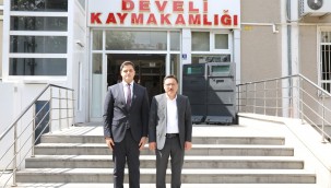 Kayseri Valisi Gökmen Çiçek'ten Develi'ye ziyaret