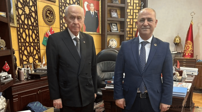 MHP Kayseri İl Başkanı Ahmet Bağçovan'dan Genel Merkez'e ziyaret