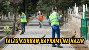 Talas, bayrama hazır