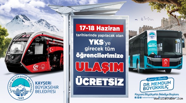 YKS öğrencilerine ulaşım ücretsiz olacak