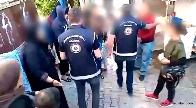 İllegal olarak Kayseri'ye yerleşen 22 yabancı uyruklu şahıs yakalandı 