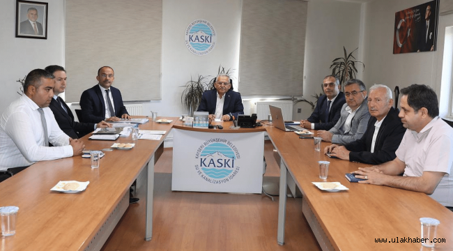 KASKİ'de yatırım toplantısı