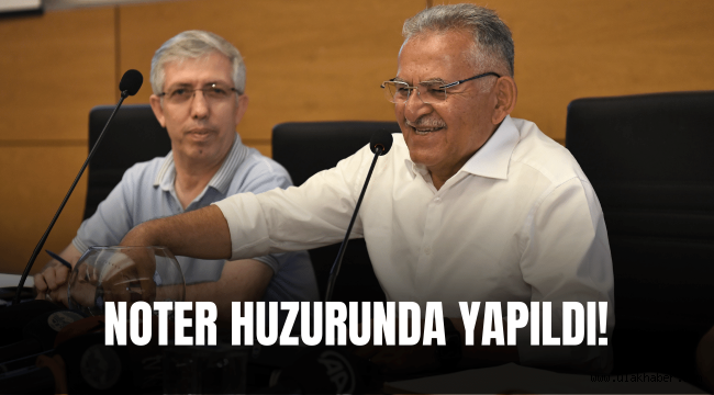 Personel alımı, noter huzurunda gerçekleşti