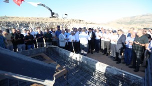 Asfalt Üretim Tesisi Temel Atma Töreni gerçekleşti