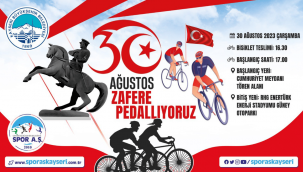 Büyükşehir Belediyesi'nden 'Zafere Pedallıyoruz' etkinliği
